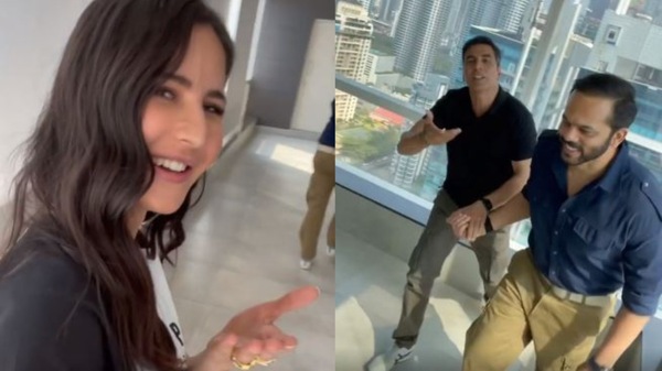 Sooryavanshi promotions begin: Akshay Kumar asks Katrina Kaif to stop recording video, says he has reputation