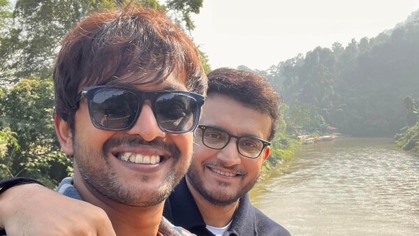 Sourav meets Sourav: Director Sourav Chakraborty and Dada collaborate on a project together