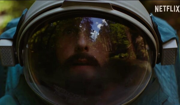 Spaceman first look – Adam Sandler navigates his anxieties with a little green alien therapist in the upcoming sci-fi