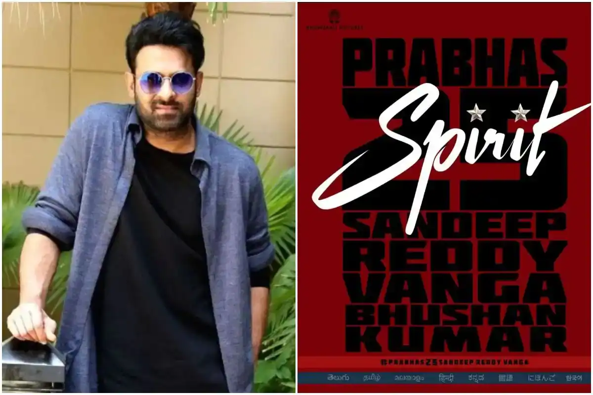 Sandeep Reddy Vanga-Prabhas' Spirit- This is when the first look will be out | Exclusive
