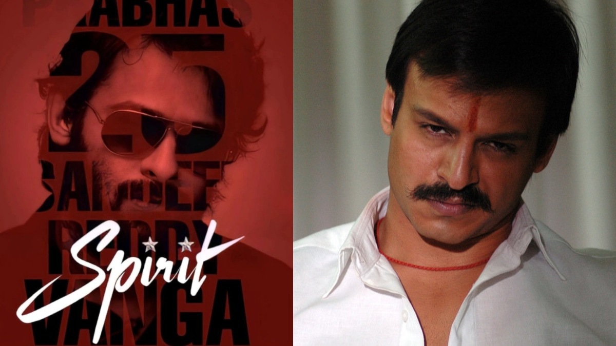 Vivek Oberoi hints at playing antagonist in Prabhas' Spirit; fans welcome him to 'Rebelwood'