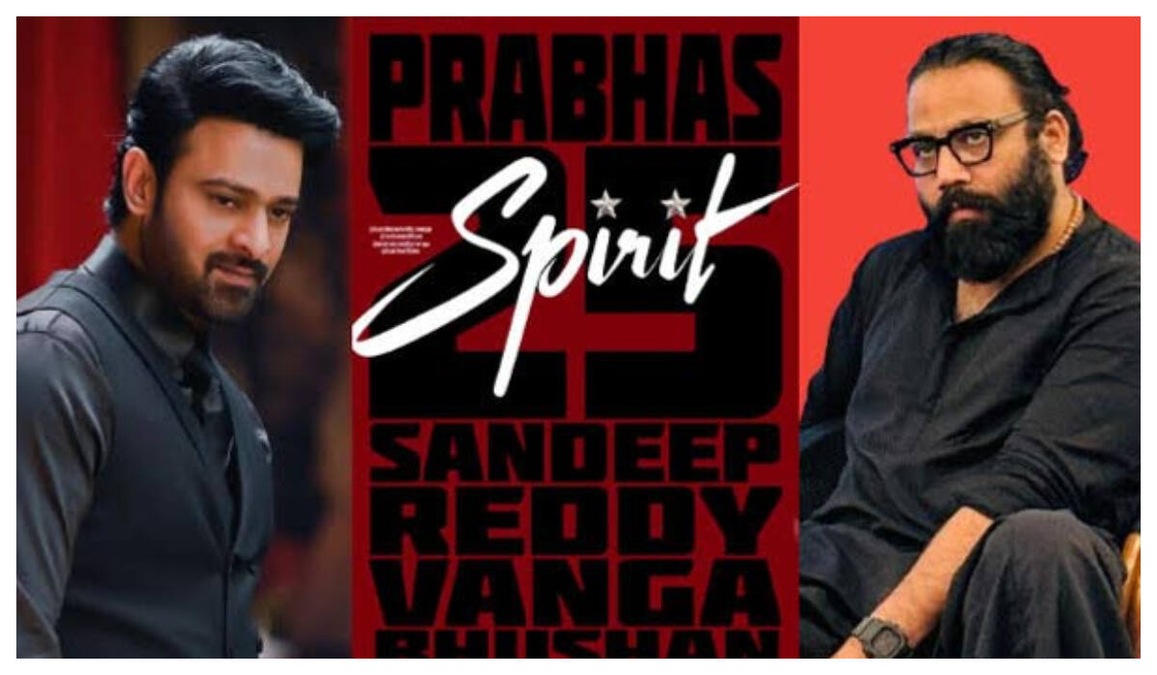 Spirit update: Filming timeline revealed, Prabhas sets his dates for Sandeep Vanga's next