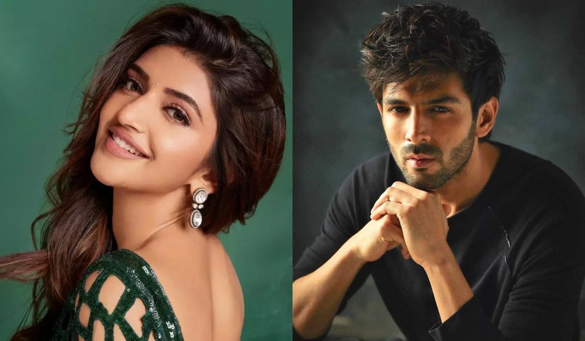 Sreeleela manhandled by fan on the sets of Karthik Aaryan's next, video goes viral