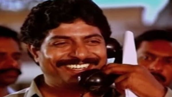 Sreenivasan in a still from Mukunthetta Sumitra Vilikkunnu.