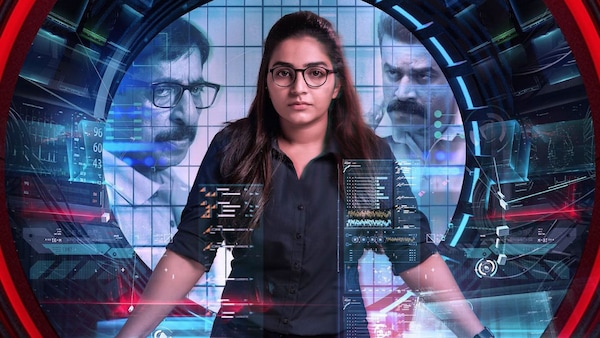 Sreenivasan, Rajisha Vijayan and Vijay Babu in Keedam poster