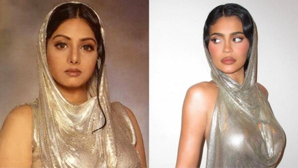 Fans react to Kylie Jenner's look and they are convinced she has copied Sridevi: PICS