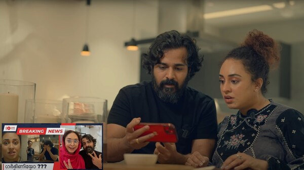 Pearle Maaney, Srinish Aravind announce pregnancy with a hilarious video that’s already racked up over 2M views