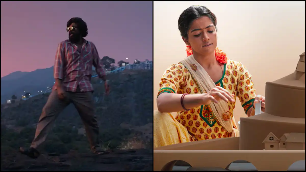 Pushpa song Srivalli: Allu Arjun fawns over ladylove Rashmika Mandanna in the romantic track