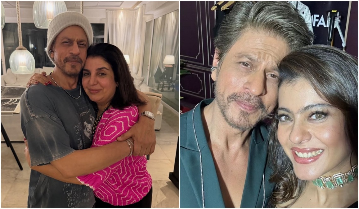 Birthday Wishes pour in for Shah Rukh Khan from Farah Khan, Kajol, Akshay Kumar, Karan Johar and others as the superstar turns 60