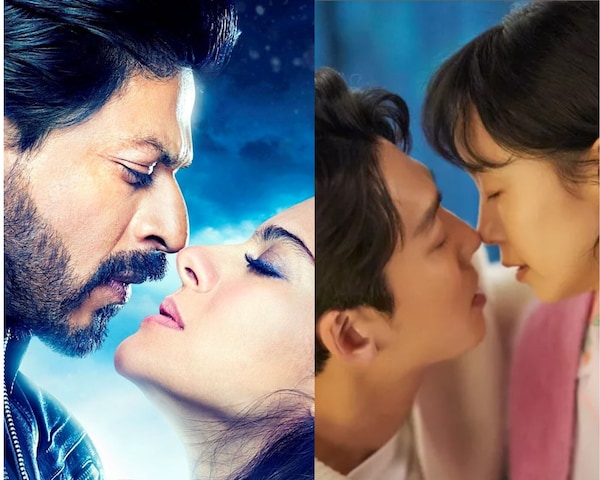 Shah Rukh Khan & Kajol in Dilwale, and Jung Kyung-ho & Jeon Do-Yeon in Crash Course in Romance