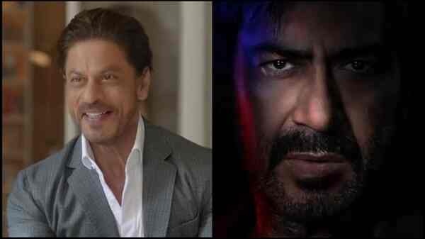 Shah Rukh Khan asks Ajay Devgn to drop Rudra season 2 on SRK+, not Disney+Hotstar - see their fun interaction