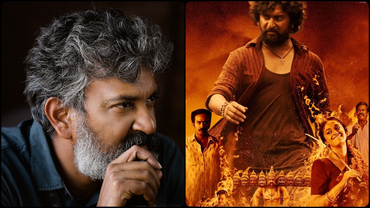 S.S. Rajamouli lauds team Dasara; says this is Nani's 'career best performance'