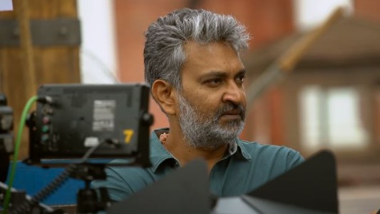 SS Rajamouli on RRR sets