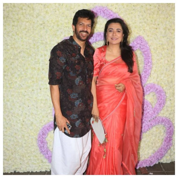 Stars at Arpita Khan Sharma's residence