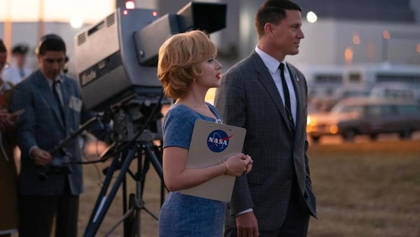 Still from Fly Me To The Moon. Image via Sony Pictures.