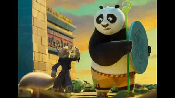 Still from Kung Fu Panda 4.