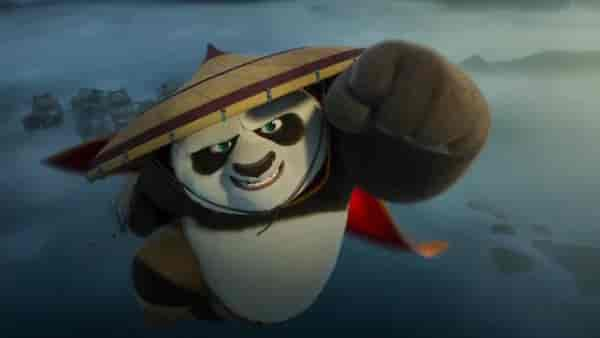 Still from Kung Fu Panda 4.