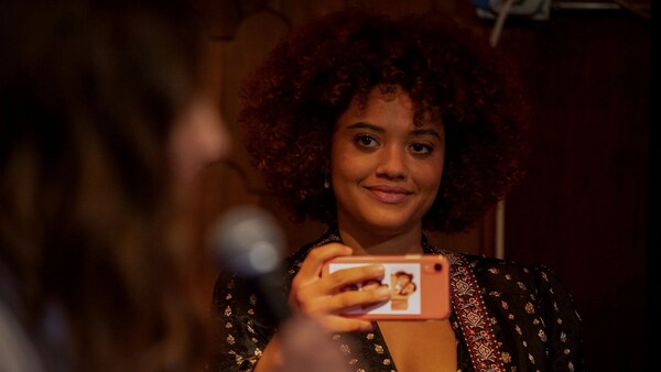 Still from Somebody I Used To Know. Amazon Prime Video