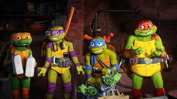 Still from Teenage Mutant Ninja Turtles: Mutant Mayhem