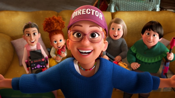 Still from That Christmas. Netflix