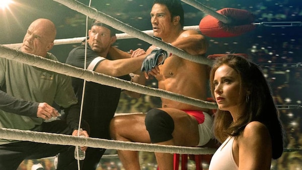 Still from The Smashing Machine.