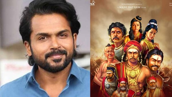 Ponniyin Selvan: Karthi wraps up his portions for the upcoming magnus opus
