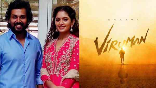 Viruman: Karthi and Adithi Shankar to kick off shoot in Theni