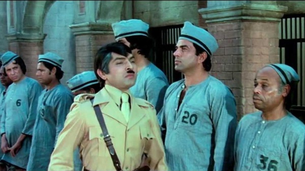 Stills from Sholay.
