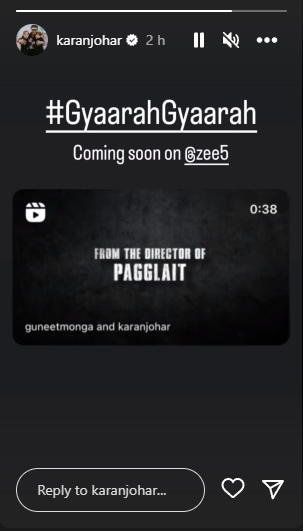 Stills from the film Gyaarah Gyaarah