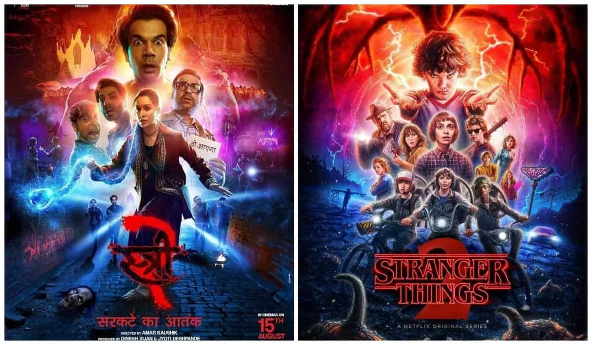 Netizens point out uncanny resemblance between Shraddha Kapoor’s Stree 2 and Stranger Things posters - ‘Didn’t even hesitate...'