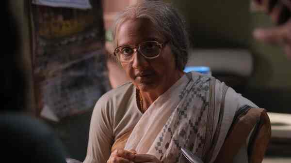 Subhashree Ganguly as elderly Indubala