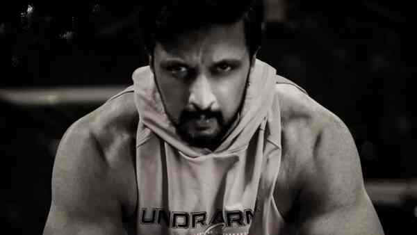 Amid #Kiccha46 rumours, Sudeep debuts bulked up body on social media