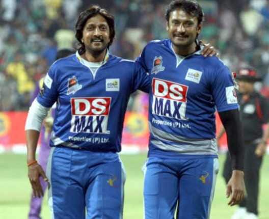 Sudeep and Darshan during better times