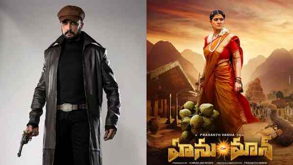 Hanu-Man: Kiccha Sudeep unveils the first look of Varalaxmi Sarathkumar from Prasanth Varma's superhero film