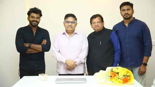 Allu Aravind unveils the teaser of Sudigali Sudheer's Calling Sahasra