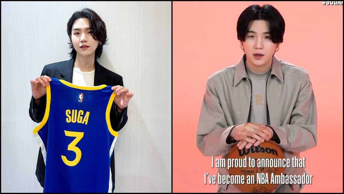 BTS star SUGA named NBA ambassador, K-pop rapper says, 'music and 