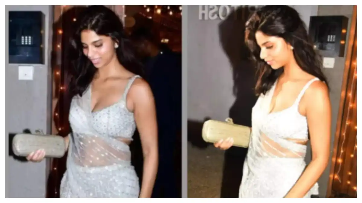 Suhana Khan defines beauty in white at Alanna Panday's Sangeet ceremony; pictures inside!