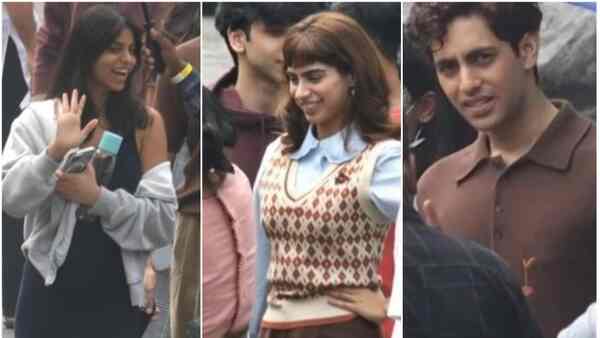 The Archies: First look pics of Suhana Khan, Khushi Kapoor and Agastya Nanda go VIRAL from Zoya Akhtar's film sets