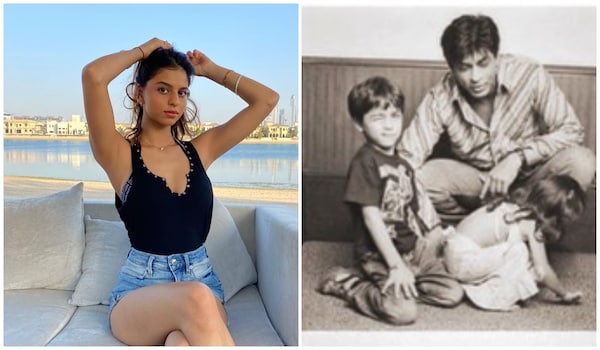 "Love you the most:" Suhana Khan pens adorable B'day wish for Papa Shah Rukh Khan, See Pics INSIDE