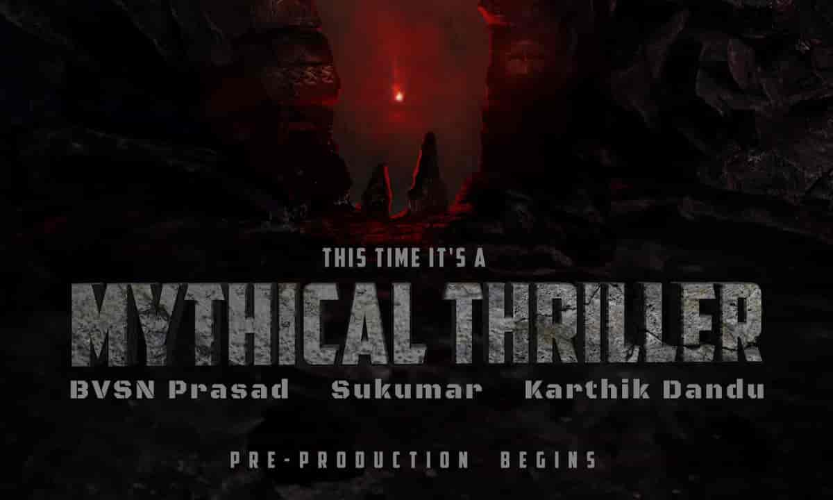 Pushpa director, Sukumar announces a new mythical thriller with his team of Virupaksha, deets inside