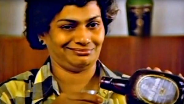 Sukumari in a still from Boeing Boeing.