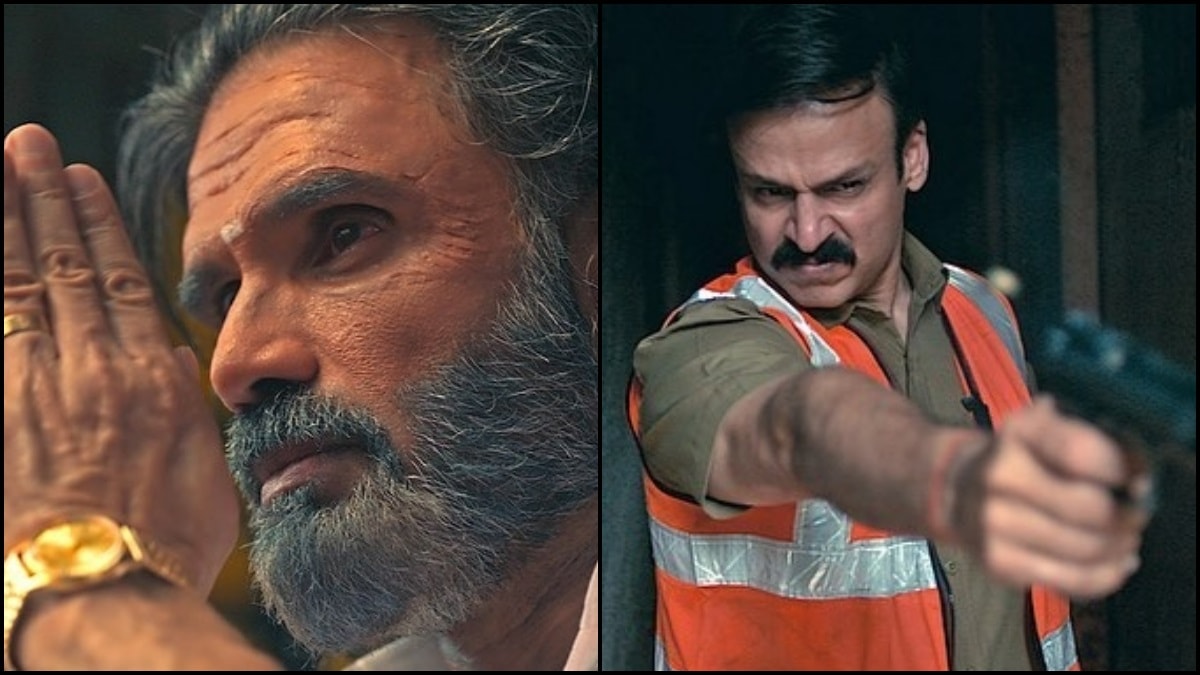 Dharavi Bank first look: Suniel Shetty, Vivek Oberoi get intense and menacing in MX Player's crime thriller series