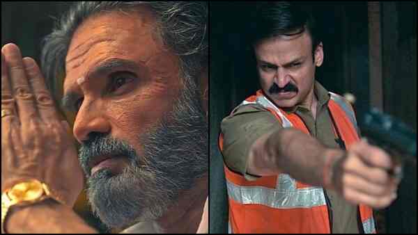 Dharavi Bank first look: Suniel Shetty, Vivek Oberoi get intense and menacing in MX Player's crime thriller series