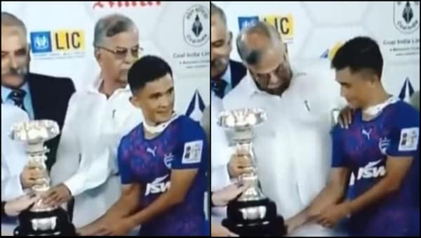 'If it was a cricketer, would not have happened': Netizens enraged after Sunil Chhetri 'pushed' by Bengal Governor for a photo
