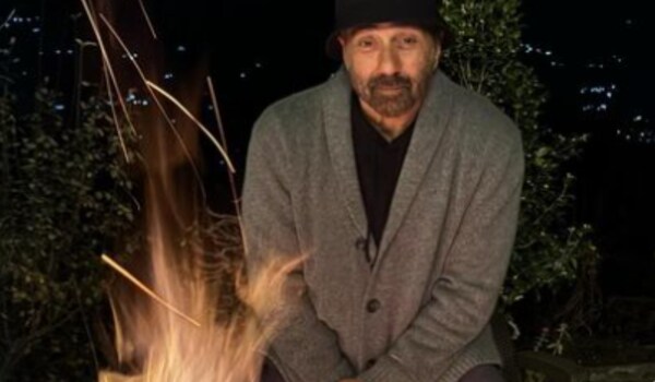 Sneak-peek into Sunny Deol’s bonfire in the mountains, check out pics and Bobby Deol’s reaction