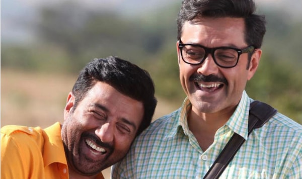 Sunny Deol and Bobby Deol in Poster Boyz