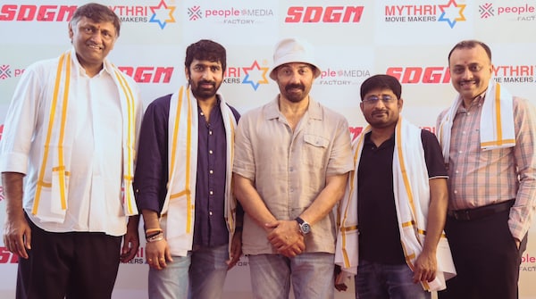 Sunny Deol film launch produced by People Media Factory