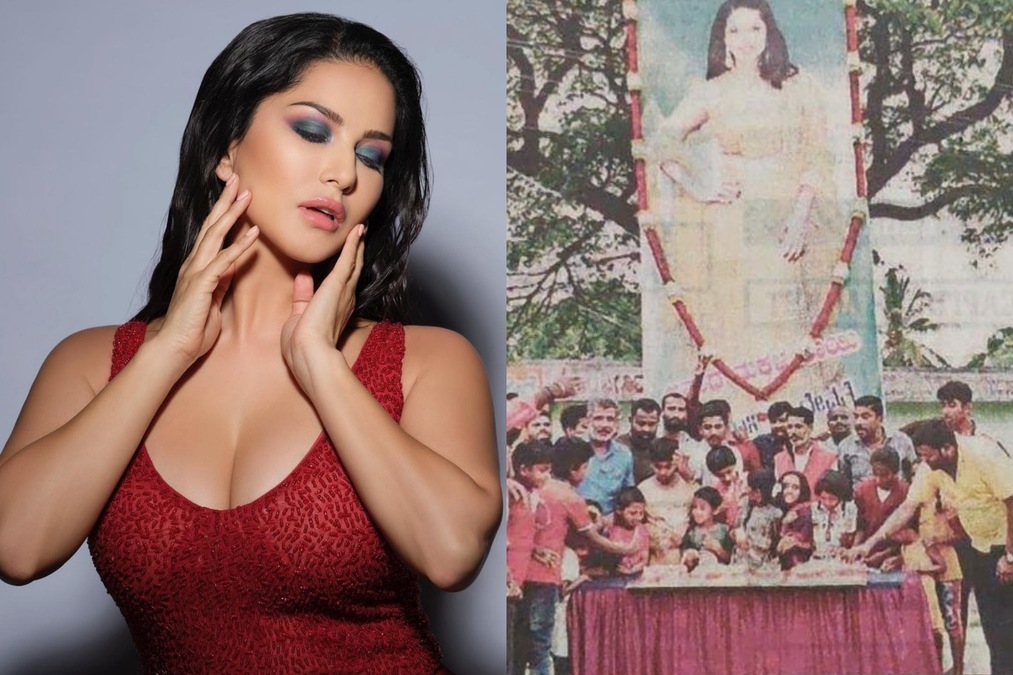 Sunny Leone later thanked her ardent fans for the amazing gesture through a tweet