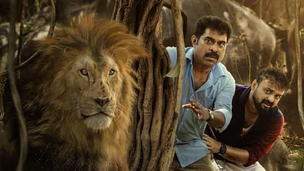 Suraj Venjaramoodu and Kunchacko Boban in a still from Grrr