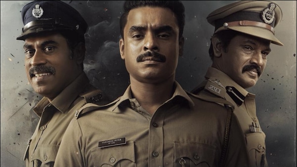 Suraj Venjaramoodu, Tovino Thomas and Cheran in Narivetta